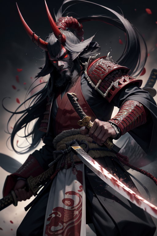 oni demon samurai