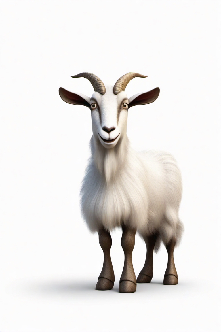 cartoon billy goat