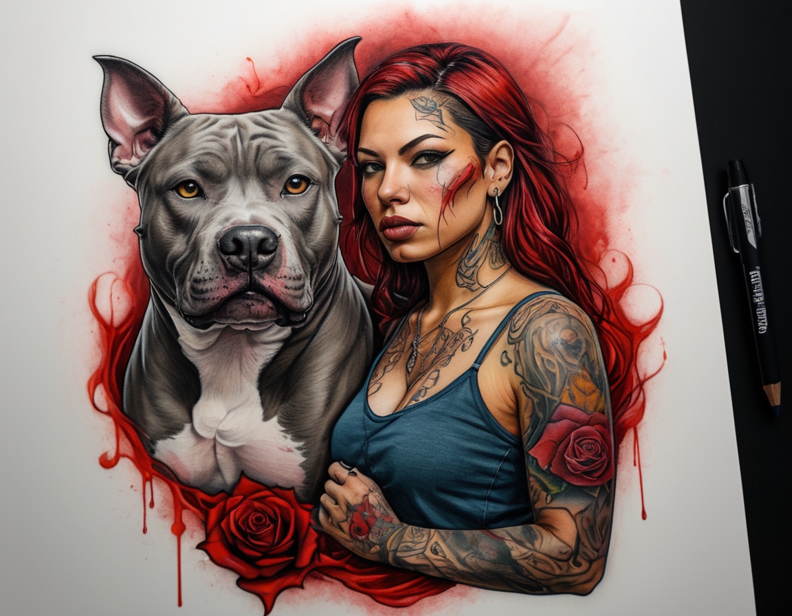 Tattoo uploaded by Nates Corona • By: @nates_corona . #dog #lettering # pitbull #pitbulltattoo #tattoocolor #realistictattoo #realismo  #realismocolorido #dogtattoo #blacklinetattoo #natescorona • Tattoodo