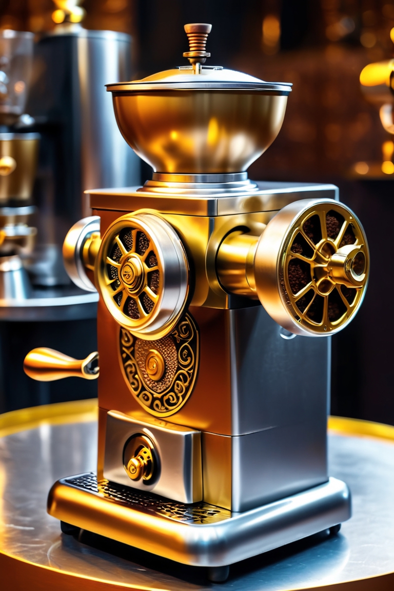 Coffee Grinder Gold