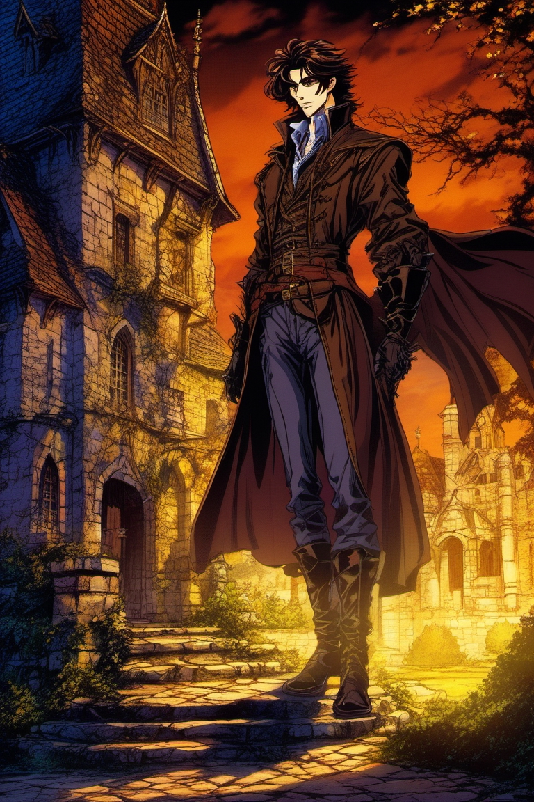 ANIME: Vampire Hunter D (1985), Dungeons and Dragons meets Castlevania in  this great dark fantasy adventure.