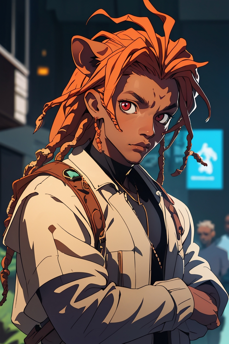 black anime characters pfp with dreads｜TikTok Search