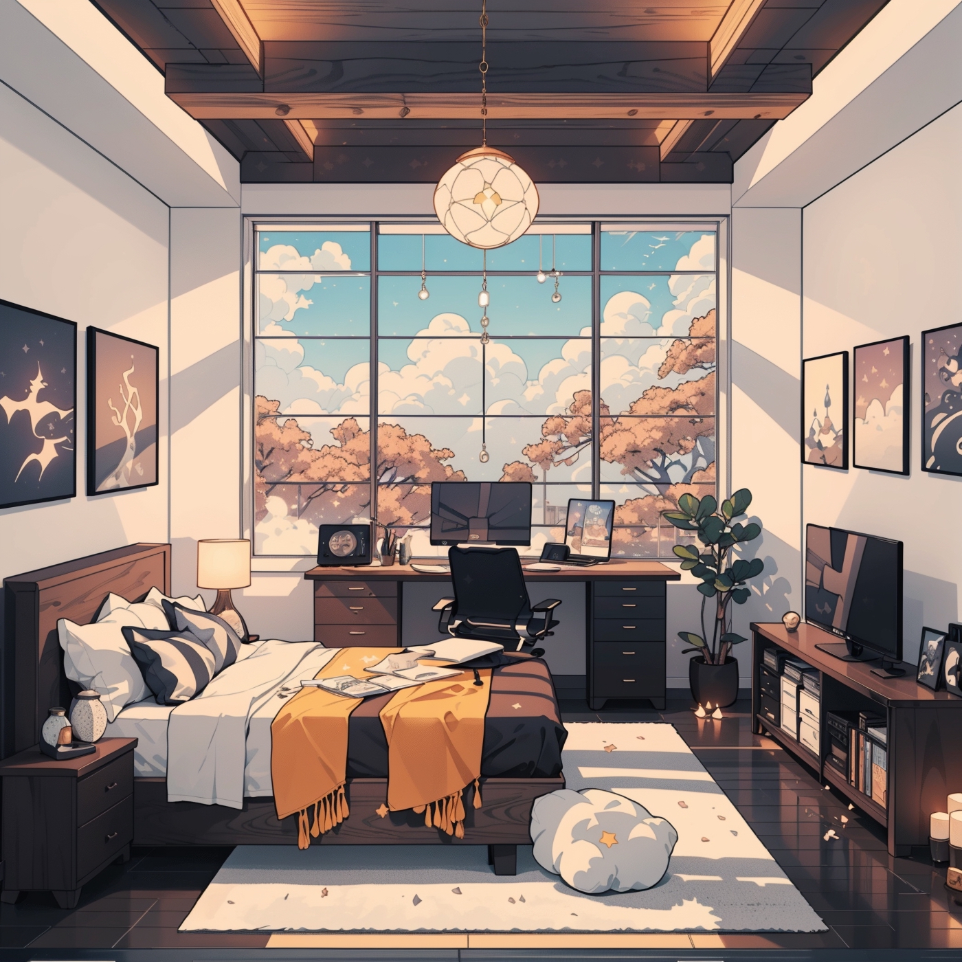 8 Background Anime - Bedroom ( phòng ngủ ) ideas | episode interactive  backgrounds, episode backgrounds, anime places