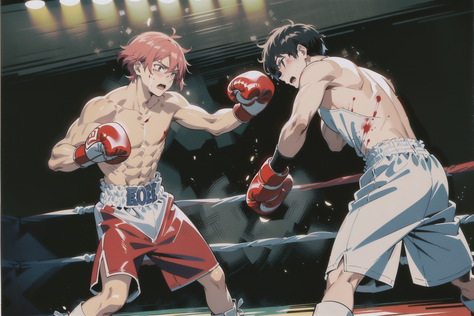 anime girl boxer gen by ai by Tateklison on DeviantArt