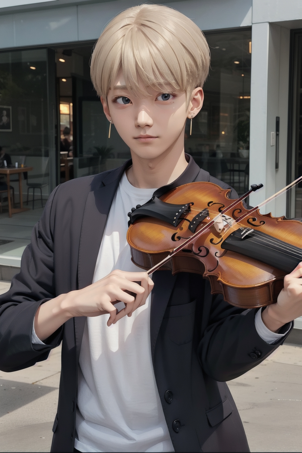 バイオリン男子 | Tensor.Art