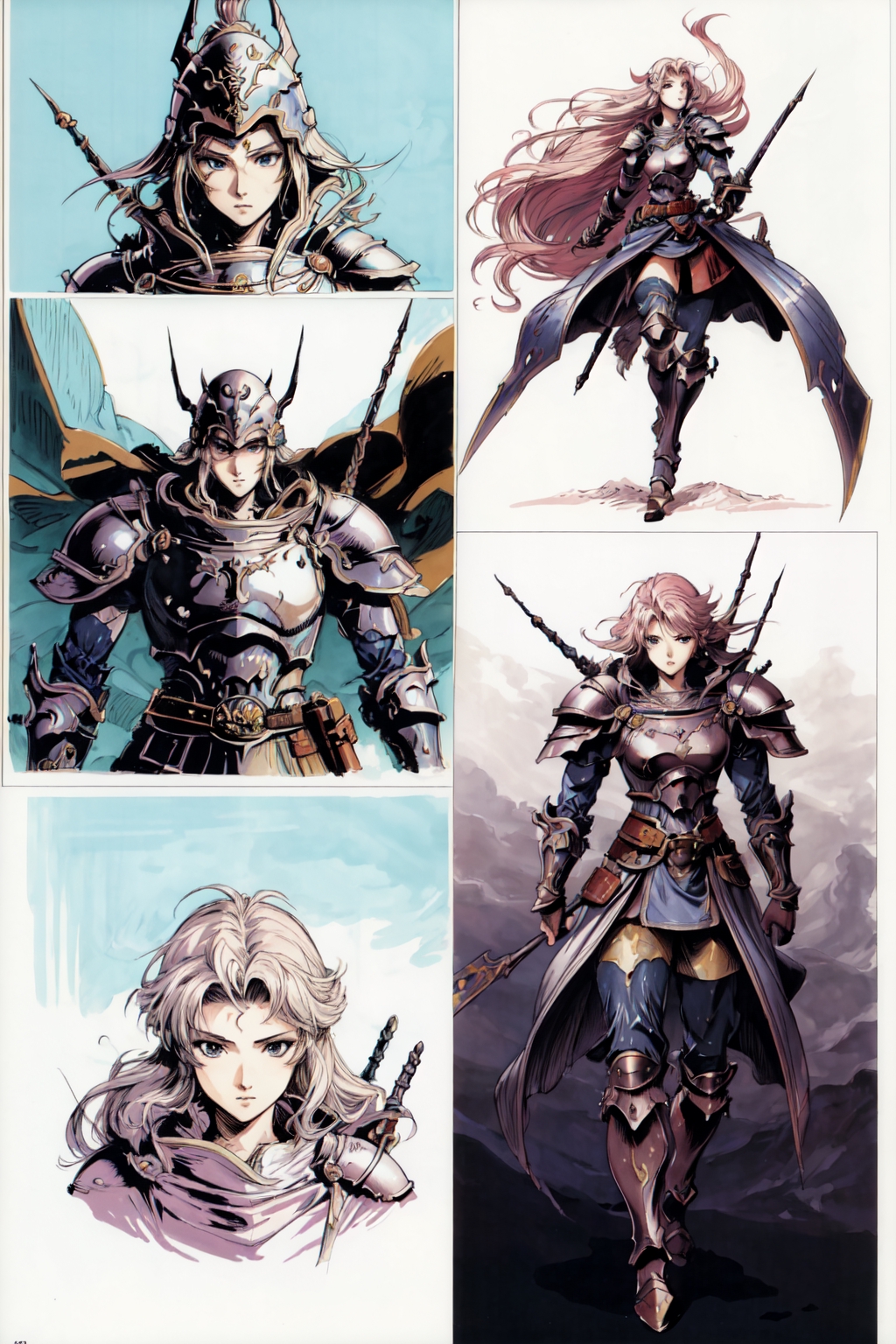 anime warrior armor