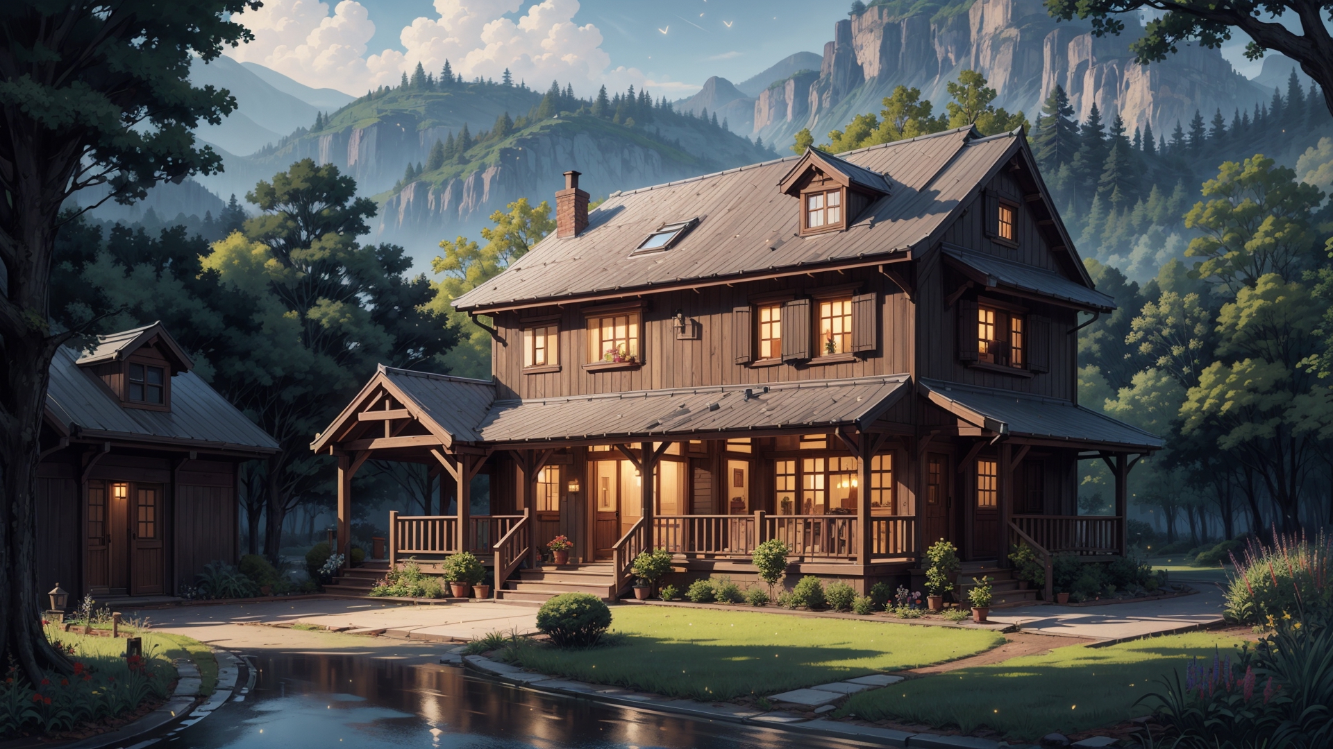 Wallpaper : anime, cabin, realistic depiction, 1808 Photo, forest,  landscape, Komi Shouko, Komi Shuuko, Komi san wa Comyushou desu 2896x2896 -  Andrexx3008 - 1931367 - HD Wallpapers - WallHere