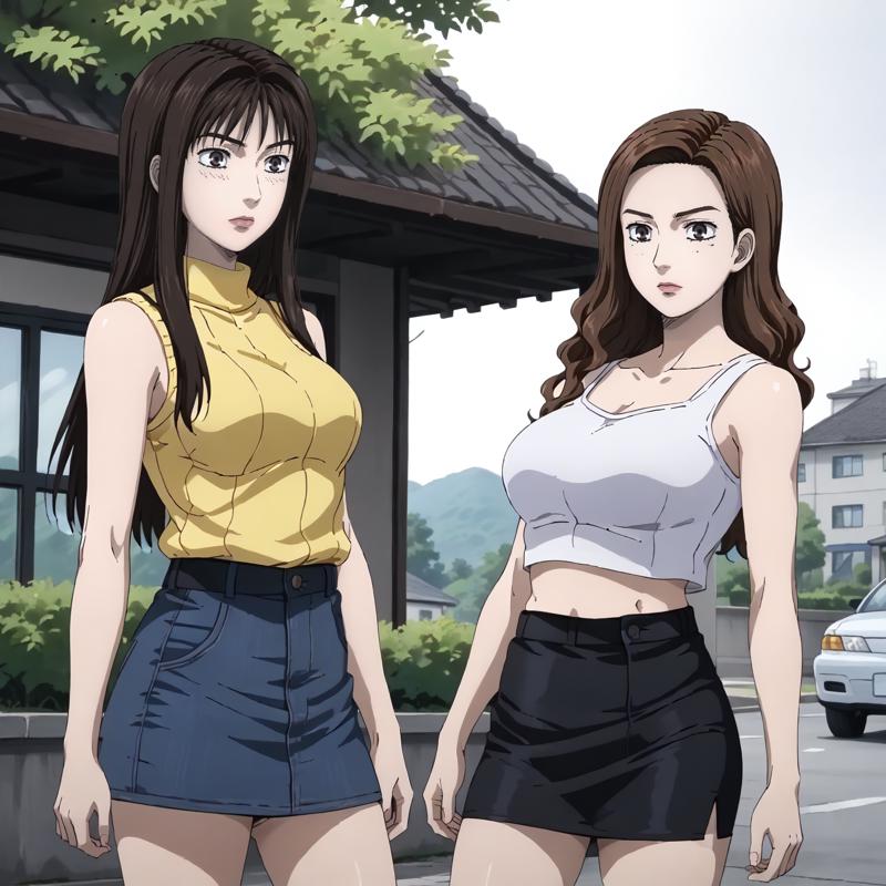 Mako & Sayuki (Initial D) XL pony
