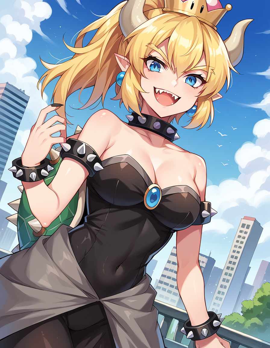 Bowsette (Super Mario Bros) - Nochekaiser881