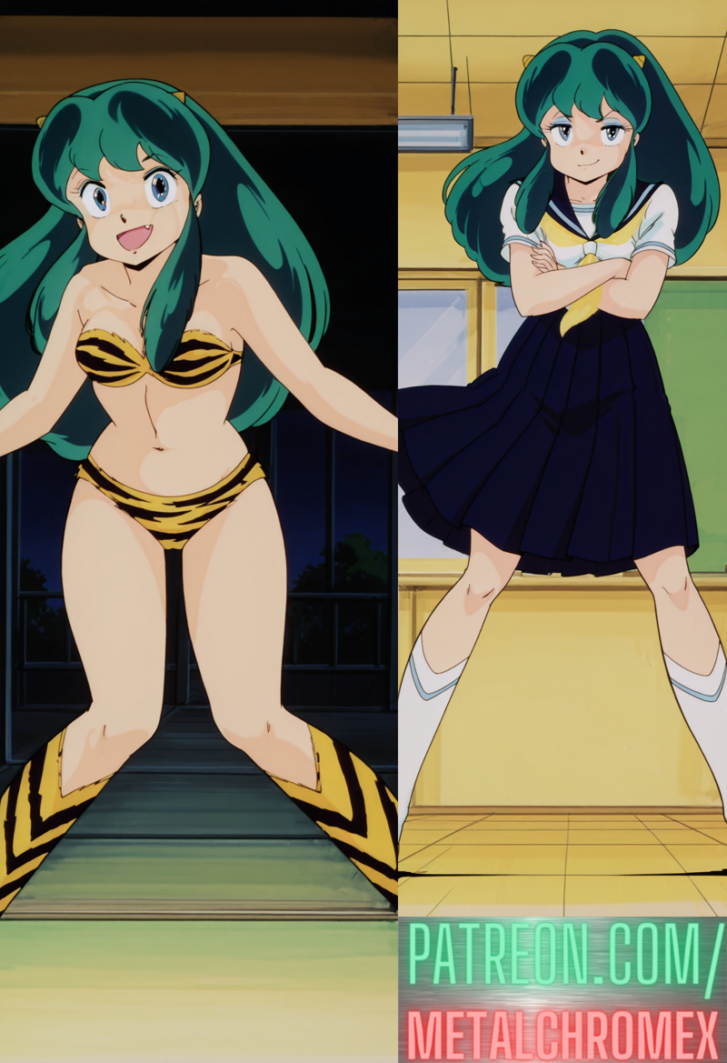 Lum (Urusei Yatsura 1980) - MetalChromeX