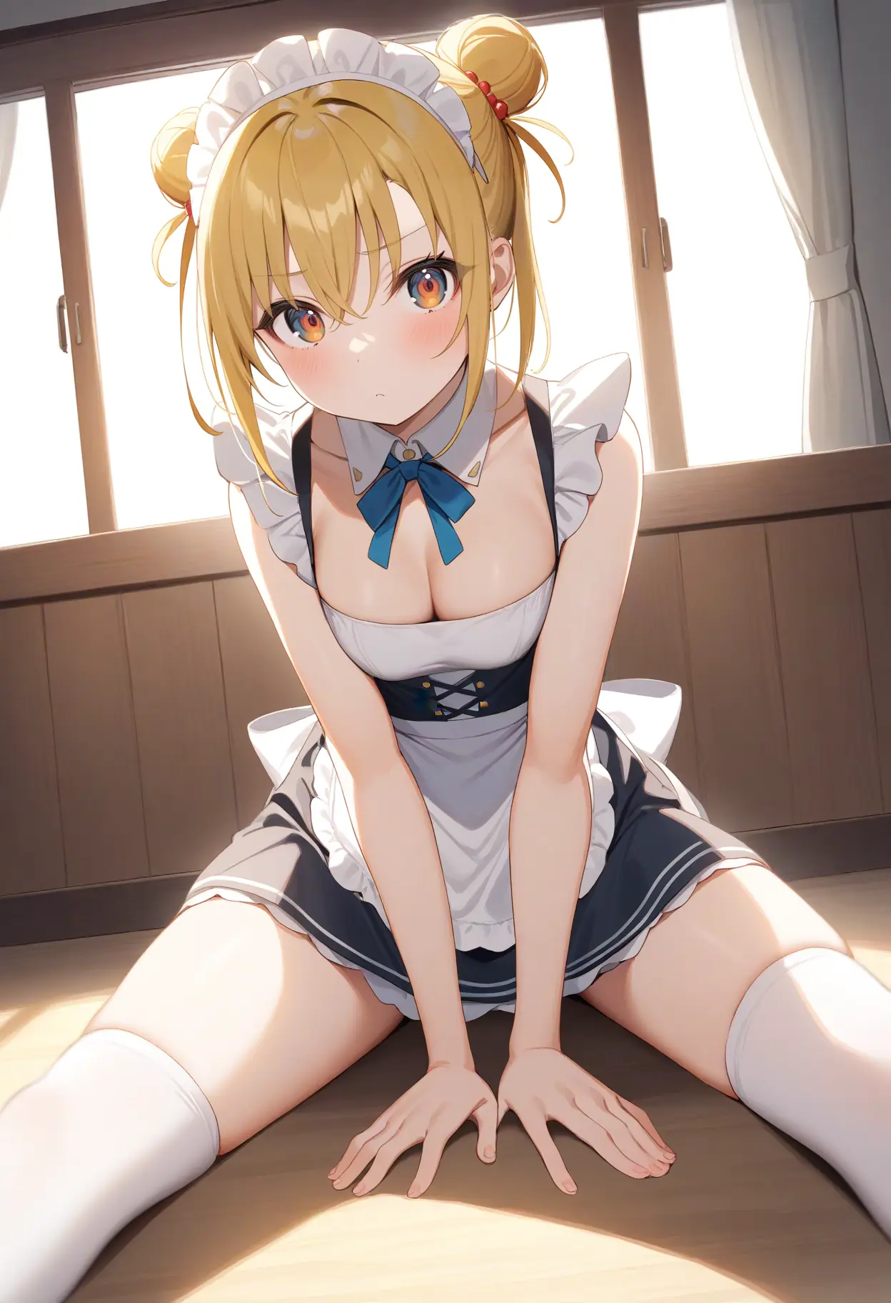 [SDXL&Pony]stretching leg / 開脚柔軟 / ストレッチ