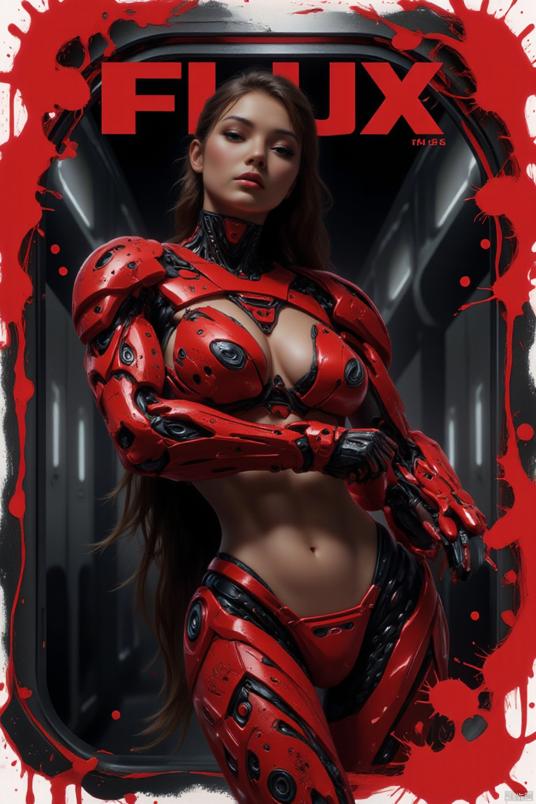 FLUX人类身体机械化细节增加Mechanical body detail
