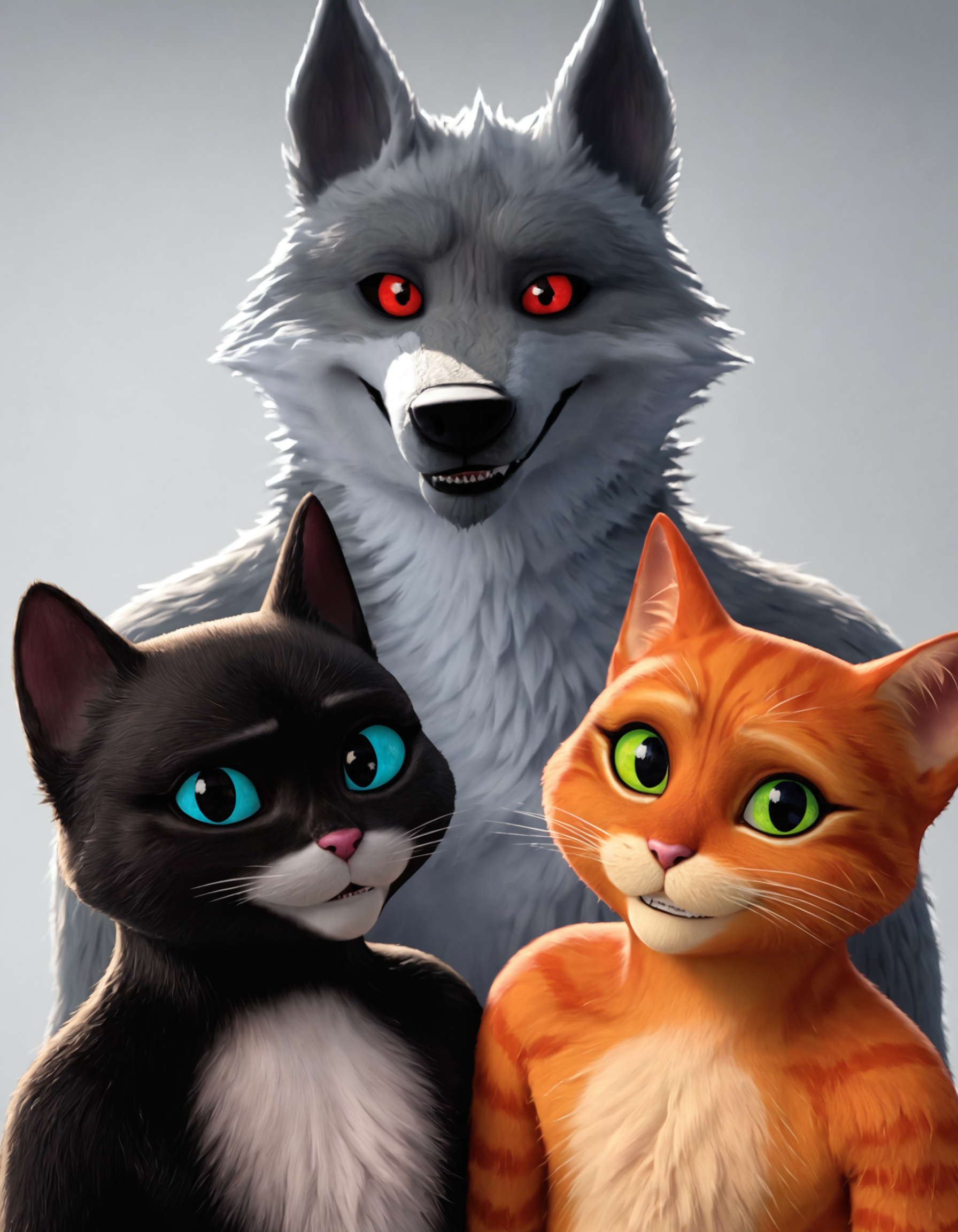 Puss in Boots, Kitty Softpaws, Death SDXL