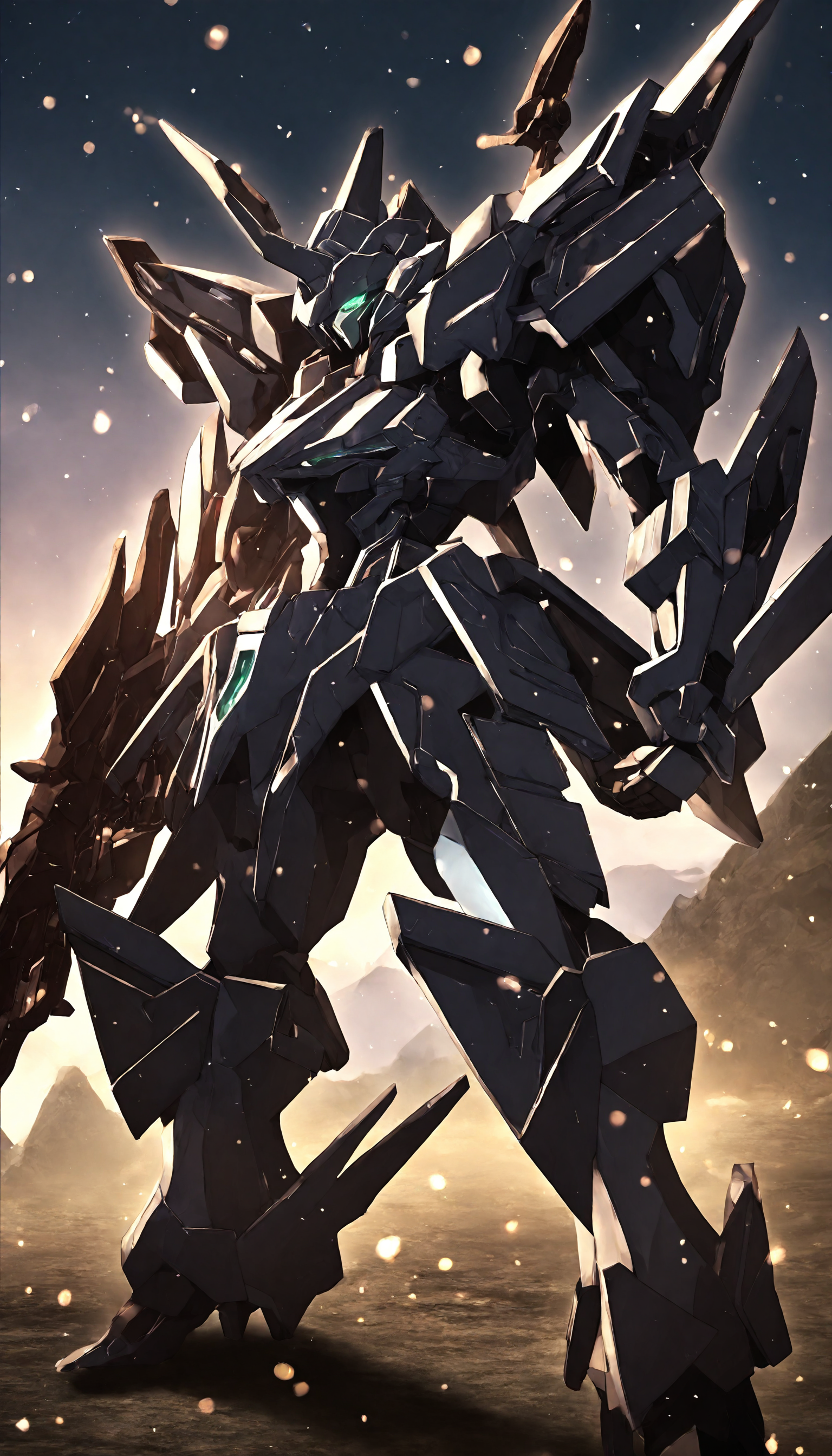 Super robot diffusion XL (Gundam, EVA, ARMORED CORE, BATTLE TECH like mecha lora)