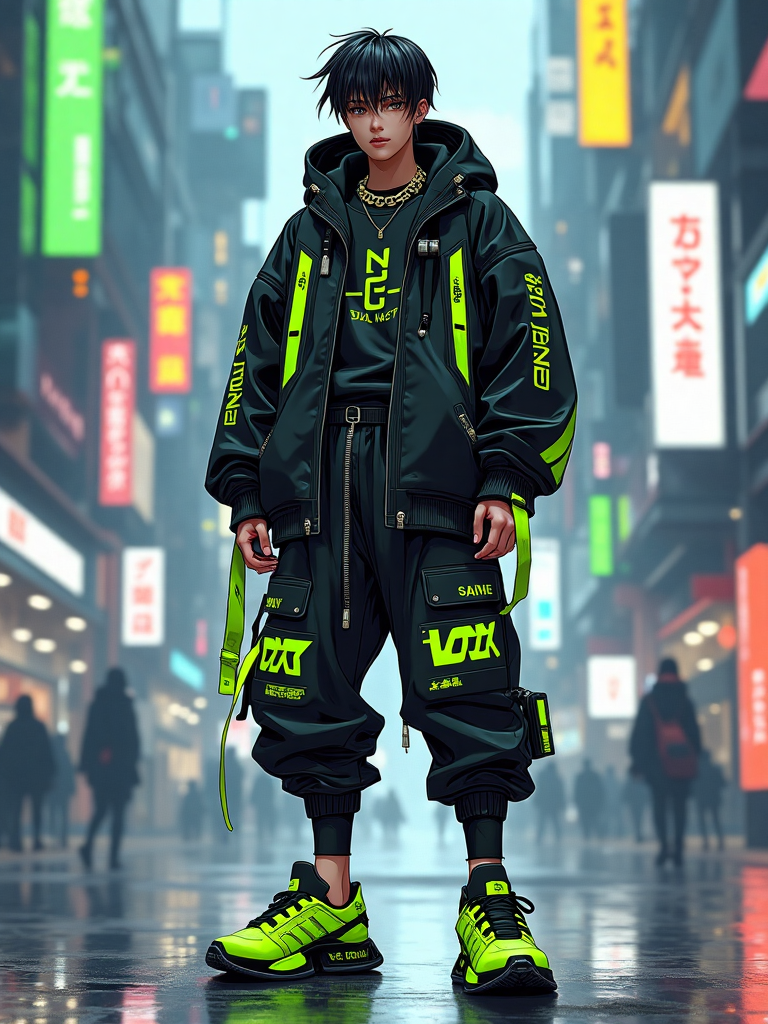 Flux Anime Cyberpunk 2024-10-28 01:16:23